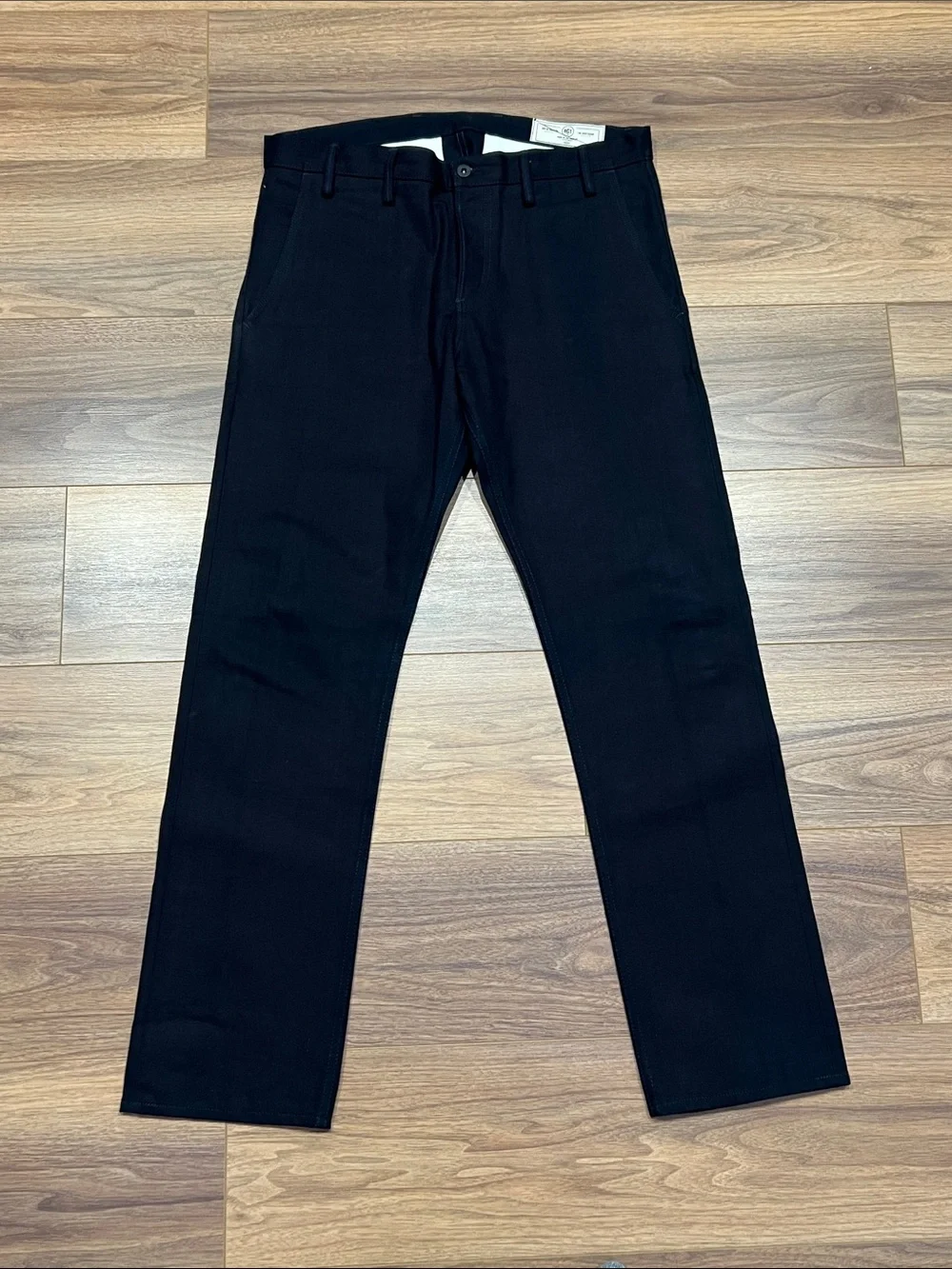 Rogue Territory RGT Officer’s Trouser Slim Taper Indigo Selvedge Canvas Size 34